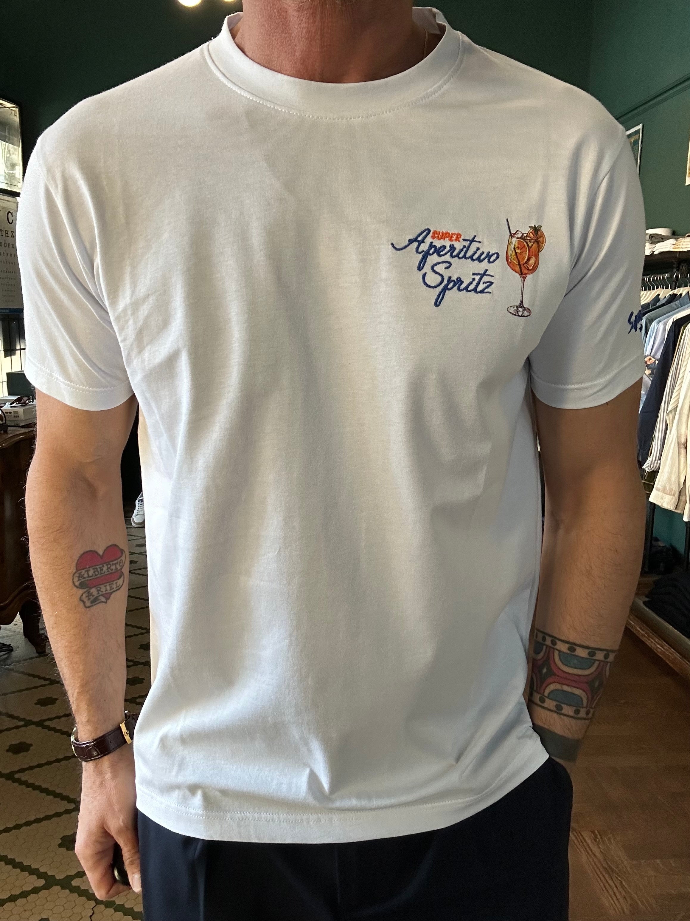 Aperol Spritz print t-shirt