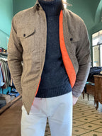 Giubbotto camicia chesapeake’s in lana