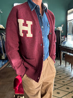Ivy varsity cardigan in lana Chesapeack’s
