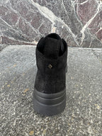 Panachic alte in suede nere