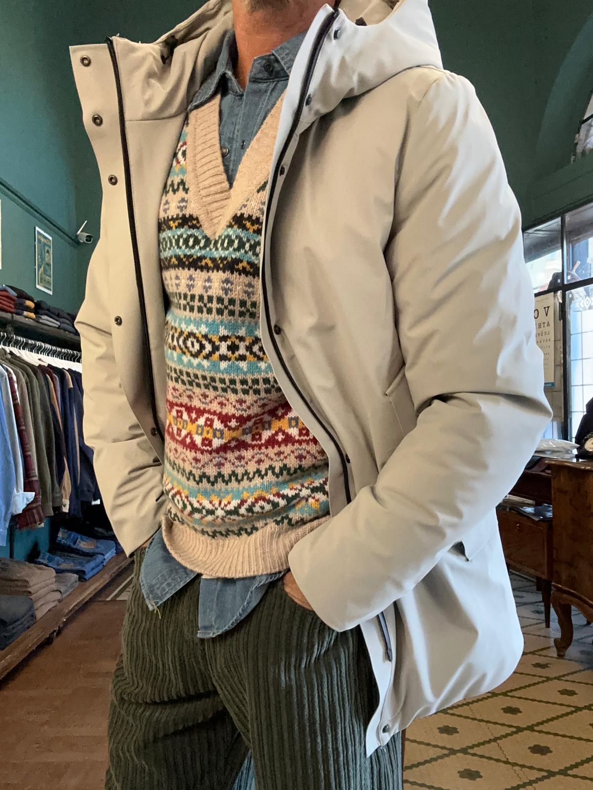 Giubbotto parka imbottito “alexander”