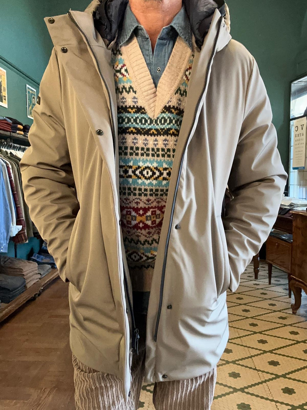 Giubbotto parka imbottito “Clark”