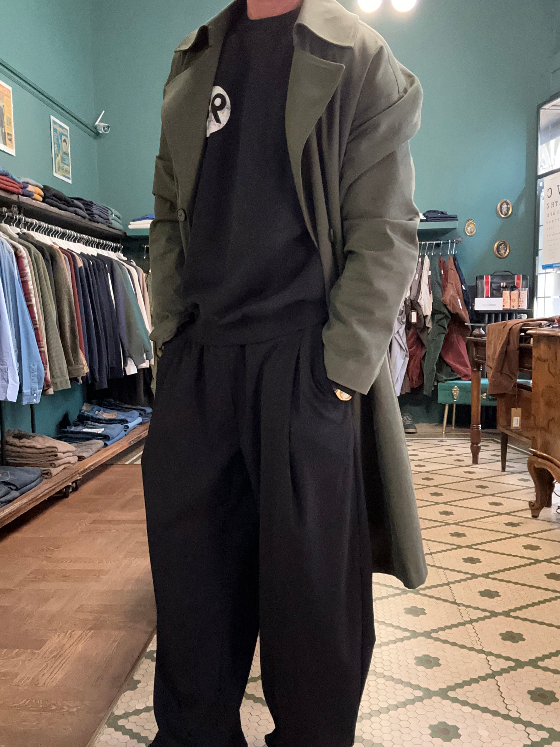 soprabito over foderato in cotone