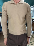Maglione Polo Retois 100% lana merino