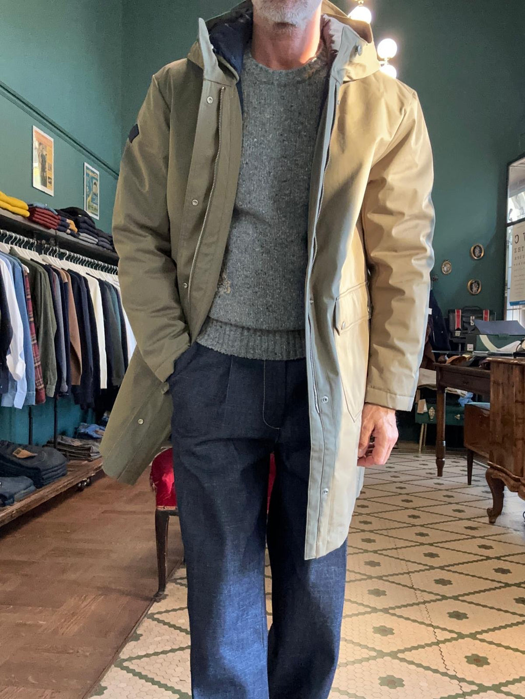 Parka Replay imbottito in cotone