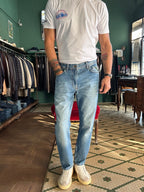 Jeans Yellowstone cropped fit