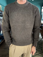 Maglione girocollo over