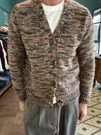 Cardigan misto lana multicolor