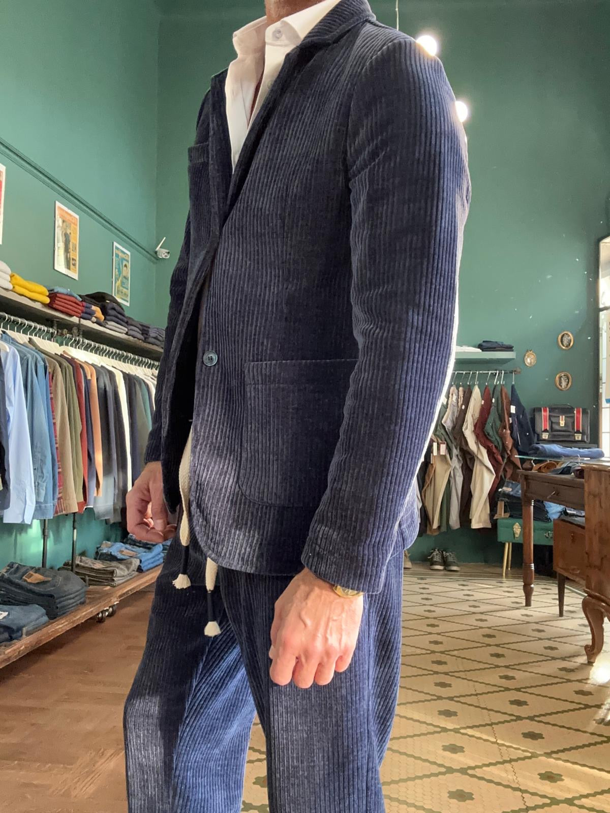 Giacca koon in velluto a coste