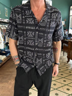 Camicia collo Hawaii fantasia Yonas