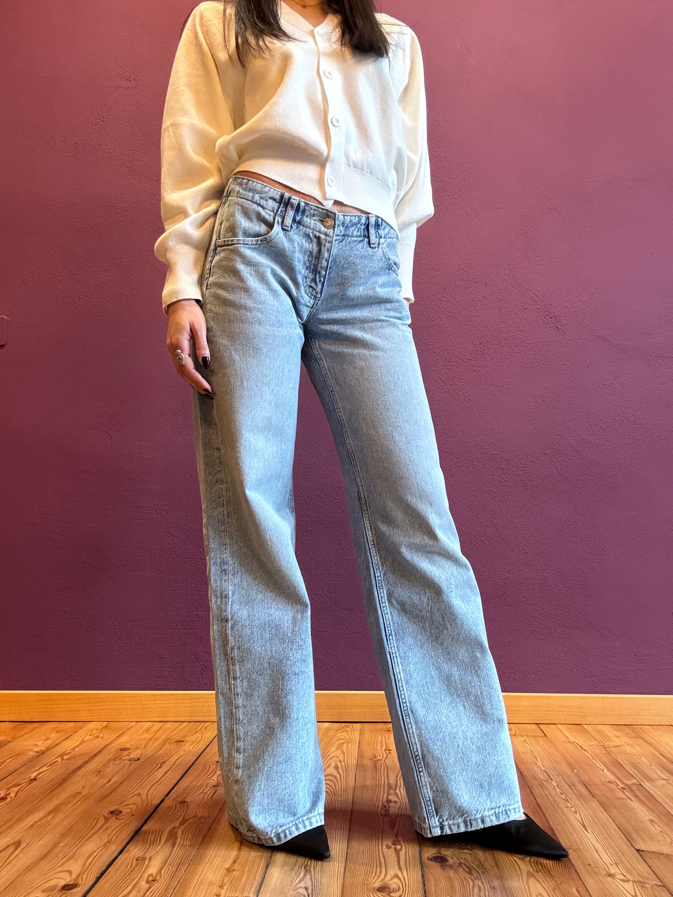 Jeans wide straight fit