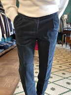 Pantalone Rio velluto coste con pence