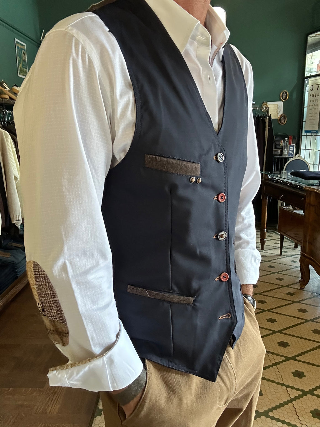 Gilet Garry’s Eart fresco lana