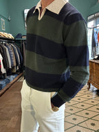 Maglia polo rugby inthebox mistolana