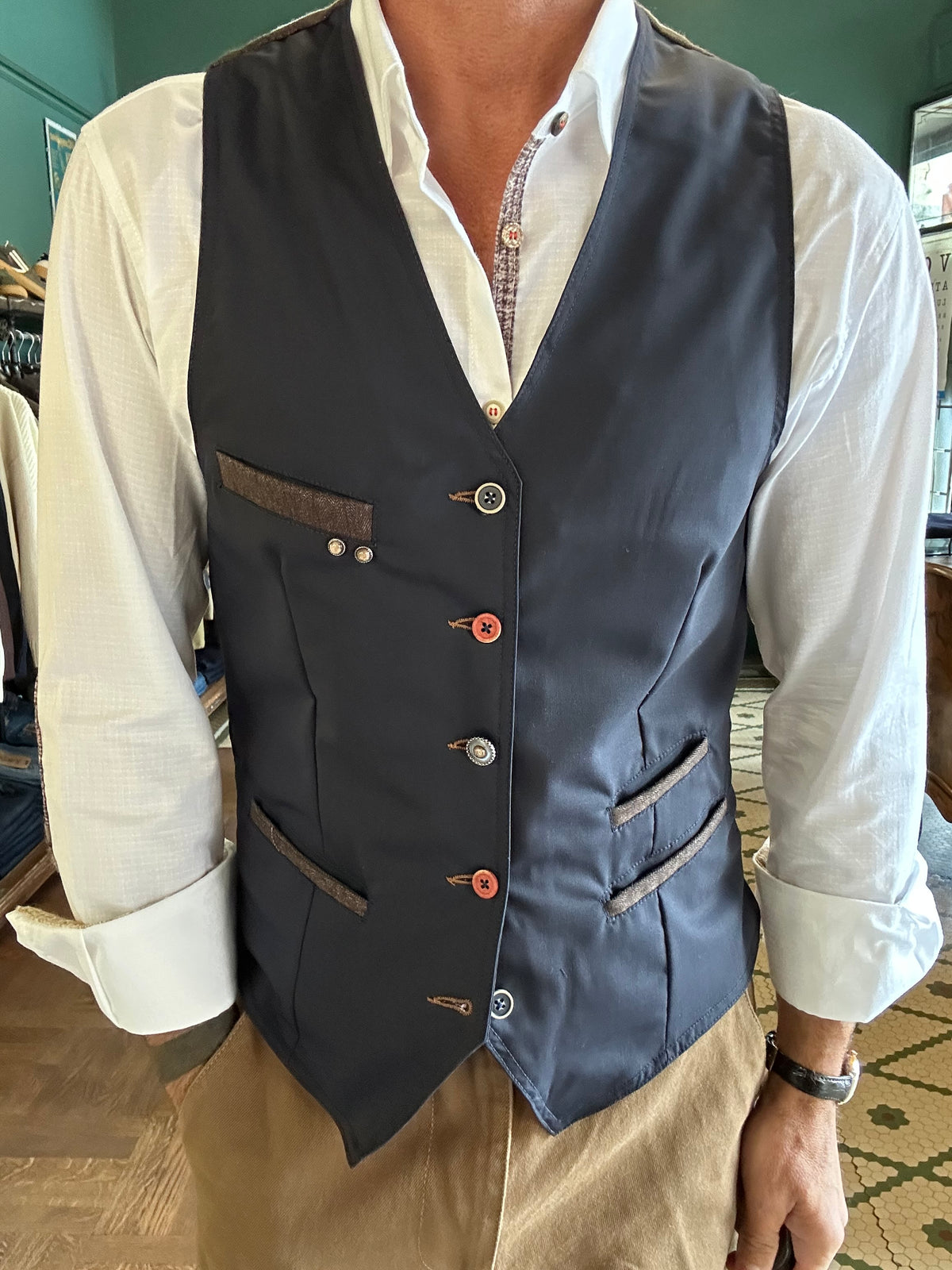 Gilet Garry’s Eart fresco lana