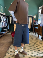 Jorts oversize in denim