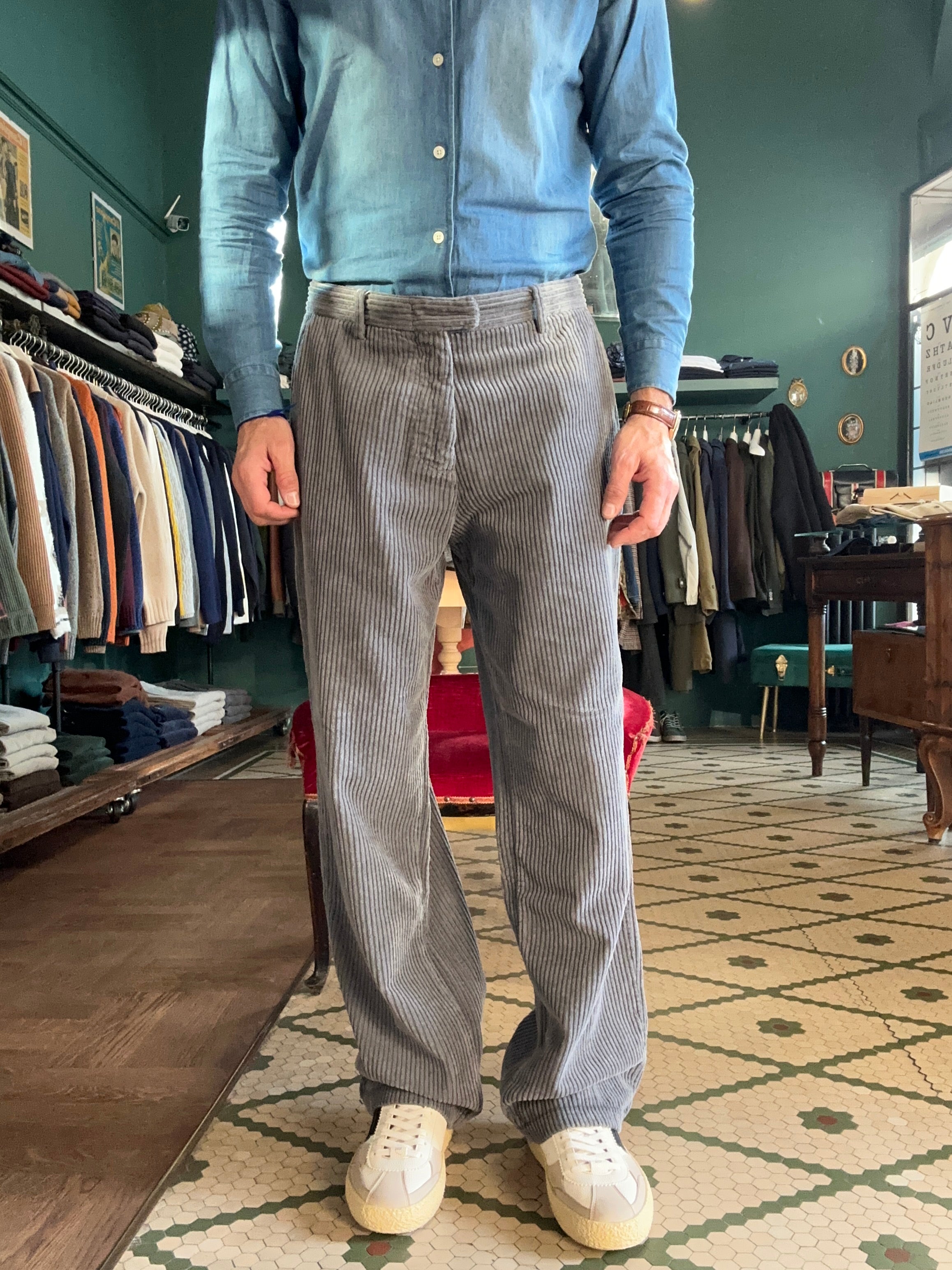 Pantalone Ghibli in velluto a coste