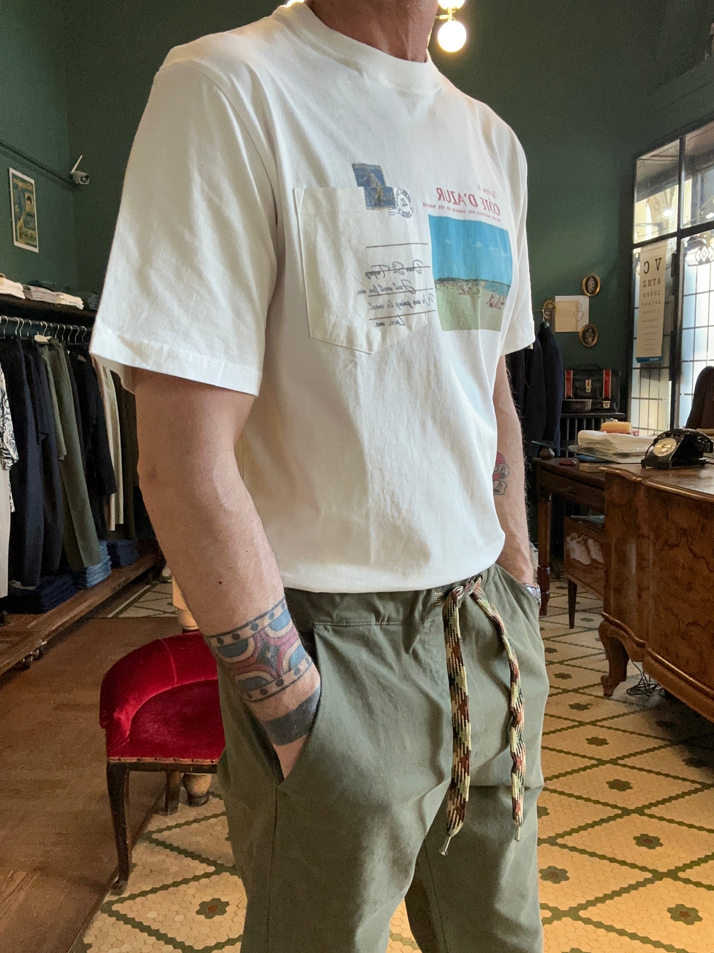 T-shirt inthebox post card côte d’azur