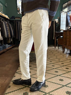 Pantalone Word in fustagno diagonale made in italy