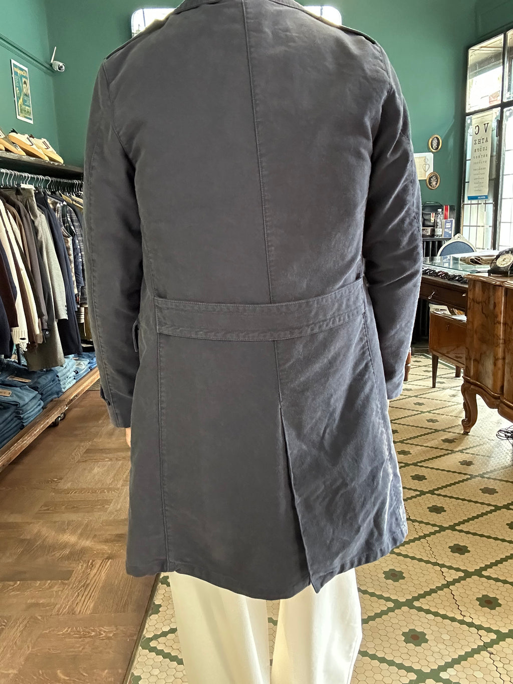 Trench jungle cloth naval officier Chesapeack’s