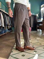 Pantalone Bristol con elastico laterale