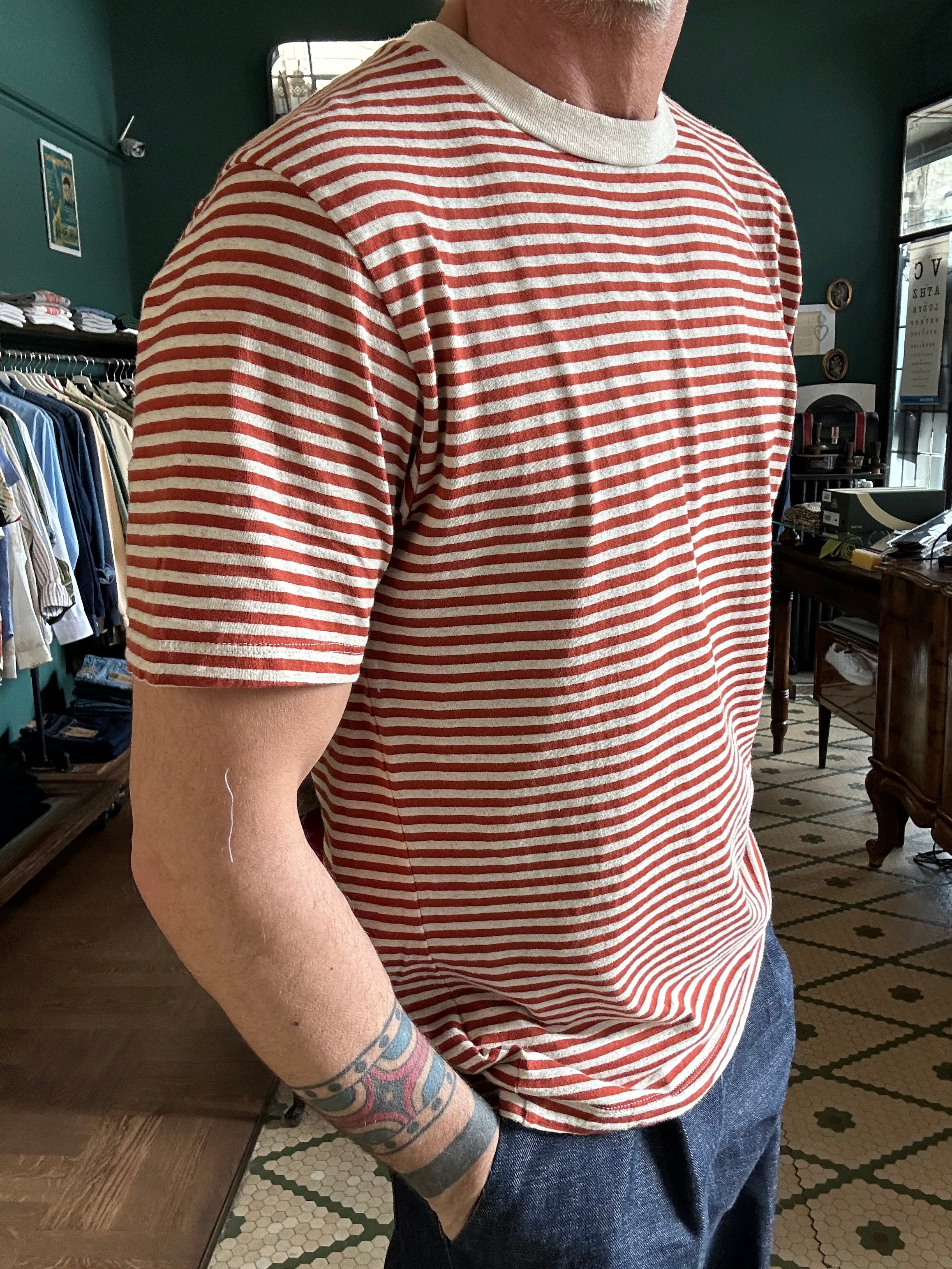 T-shirt inthebox stripe Made in Italy