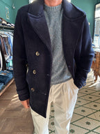 Peacoat in velluto Koon