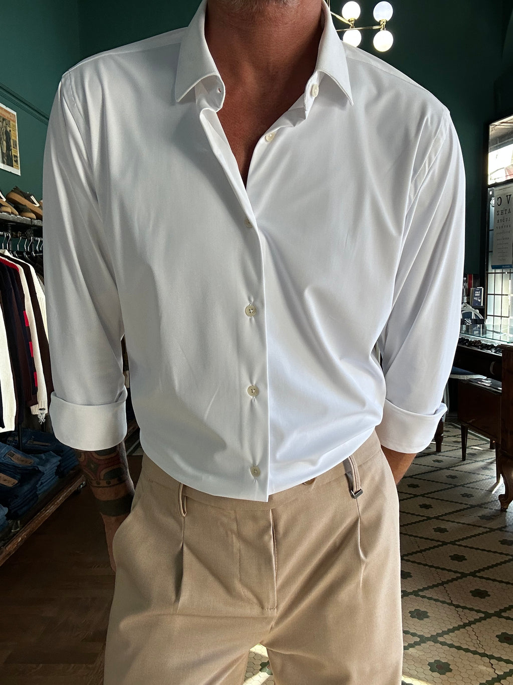 Camicia Sam no-stiro