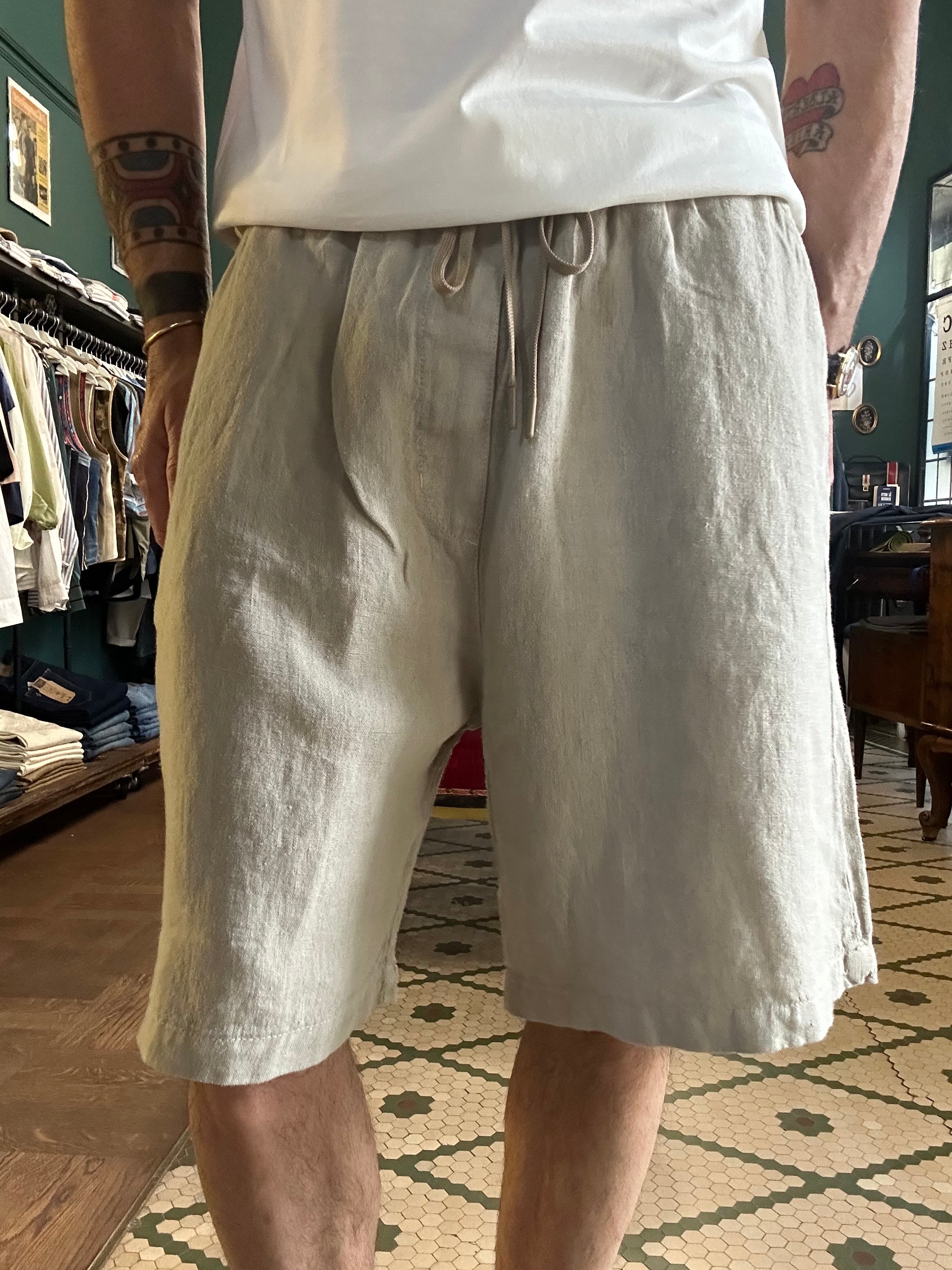 Bermuda oversize in lino