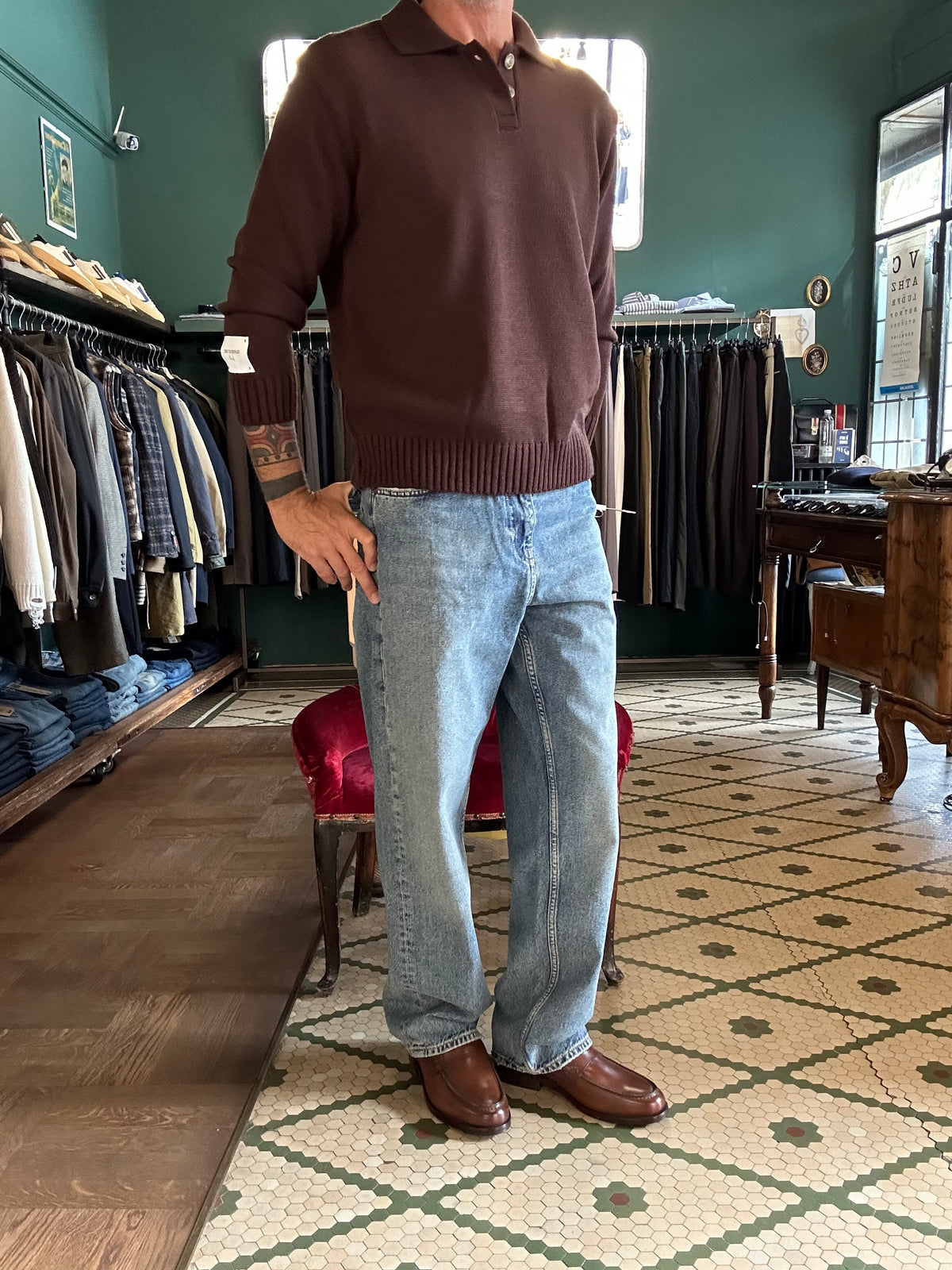 Maglione polo