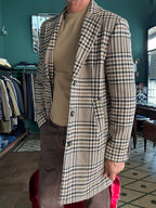 Cappotto quadro 3 bottoni