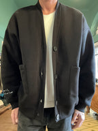 Cardigan felpa oversize