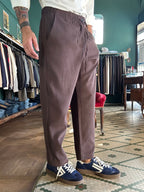 Pantalone con coulise regular fit