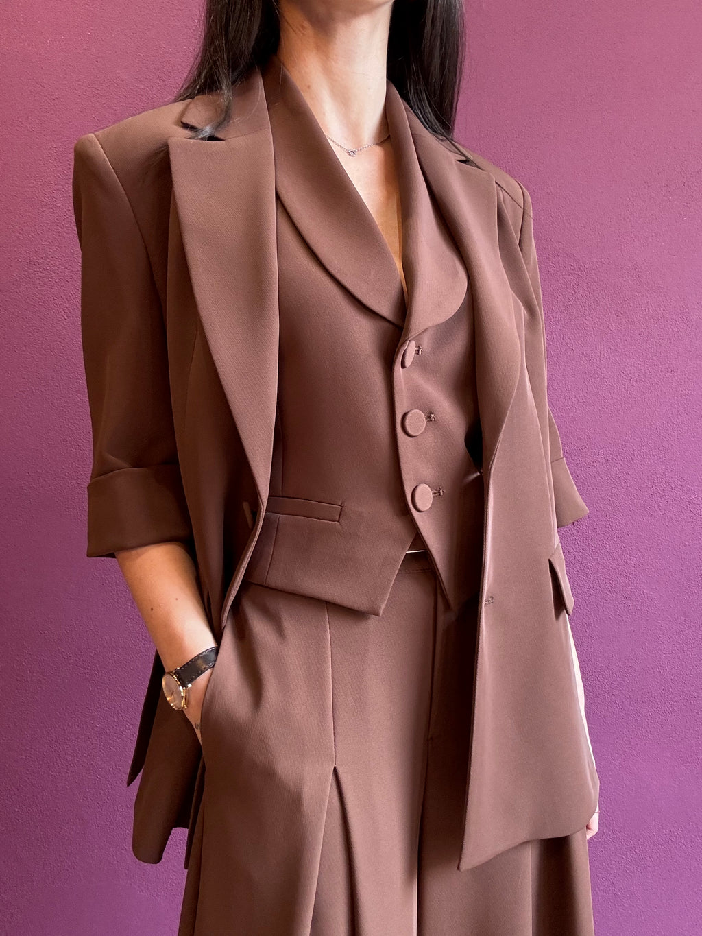 Single-breasted jacket