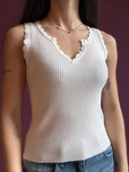 Canottiera scollo a V