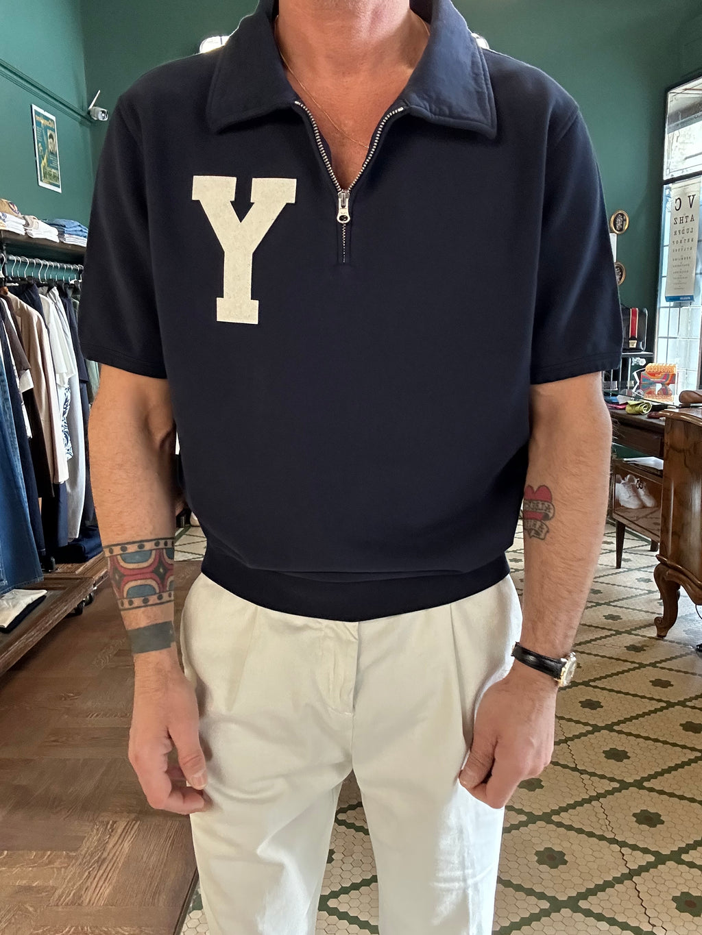 Polo Chesapeak’s zip yankees