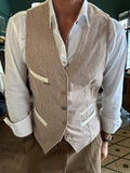Gilet Garry’s Eart misto lana tramato