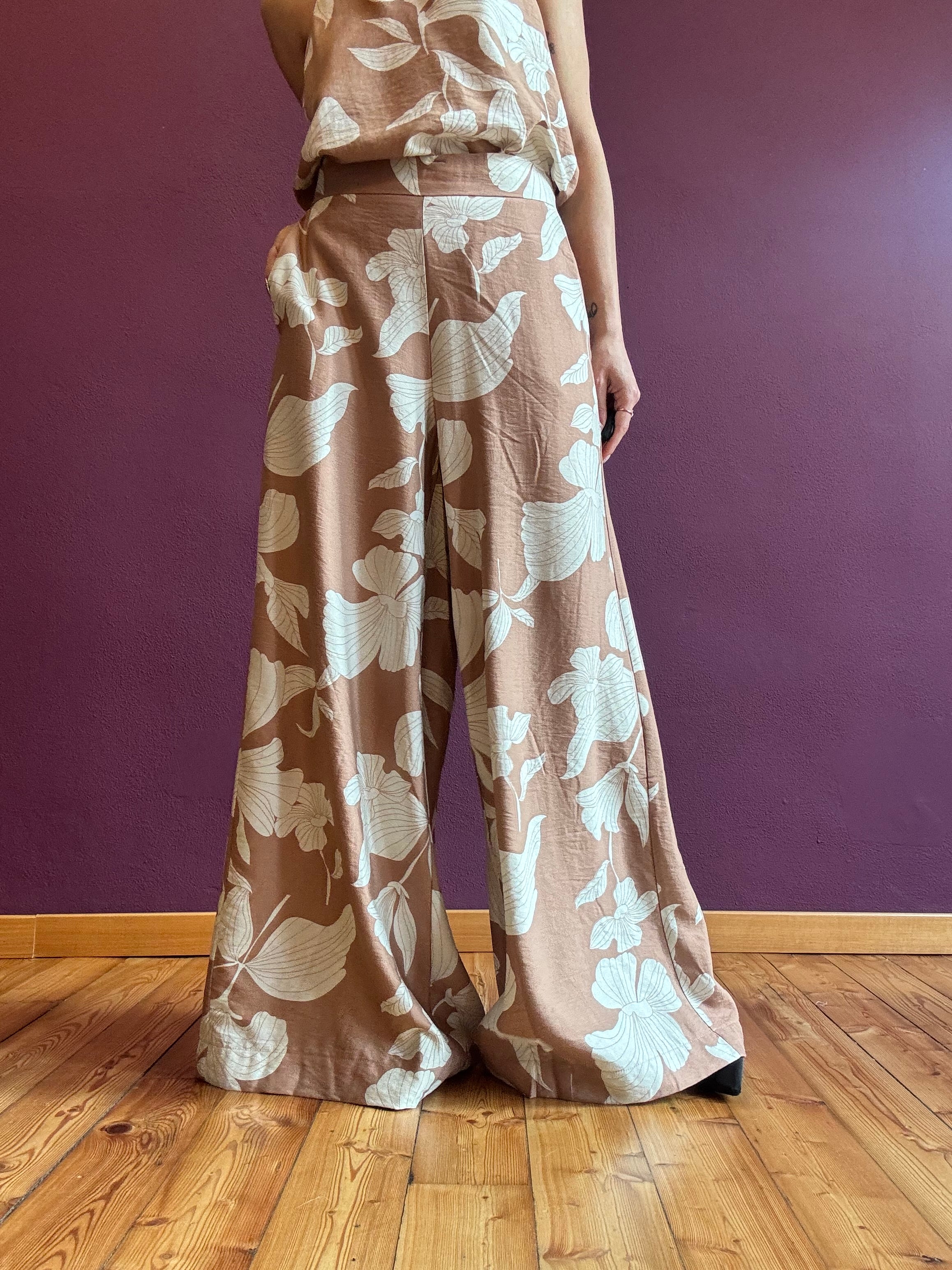 Chloe trousers with elasticated waist