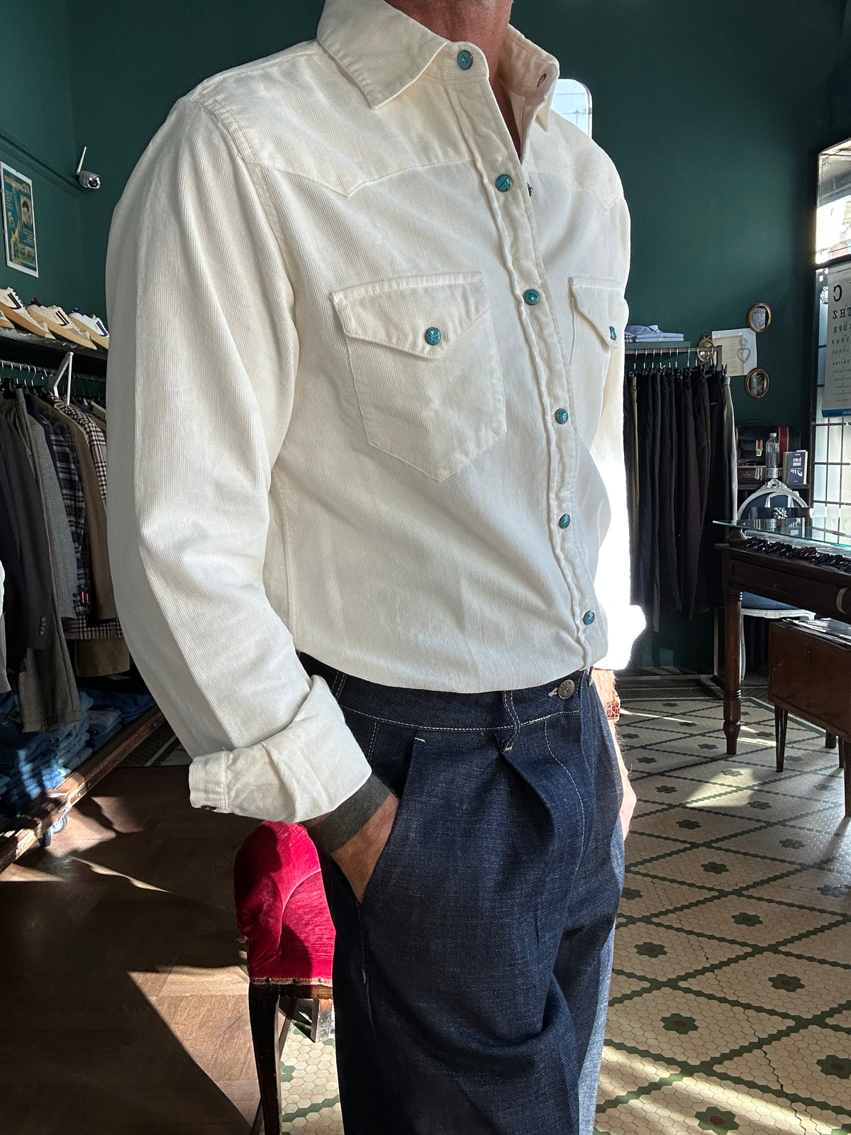 Camicia western velvet flagstaff Chesapeack’s