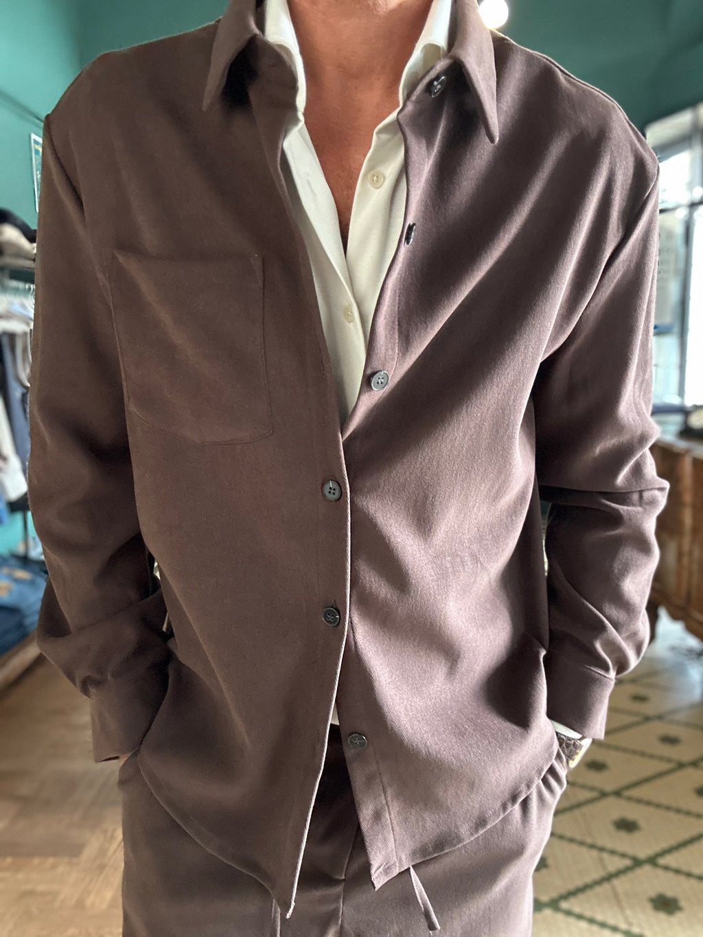 Camicia over shirt