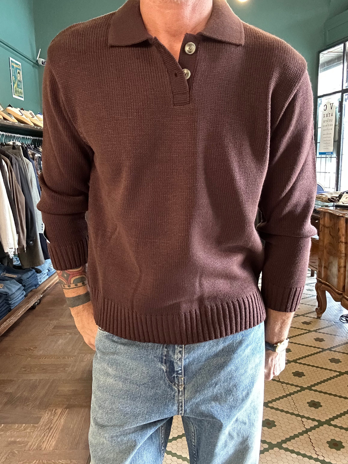 Maglione polo