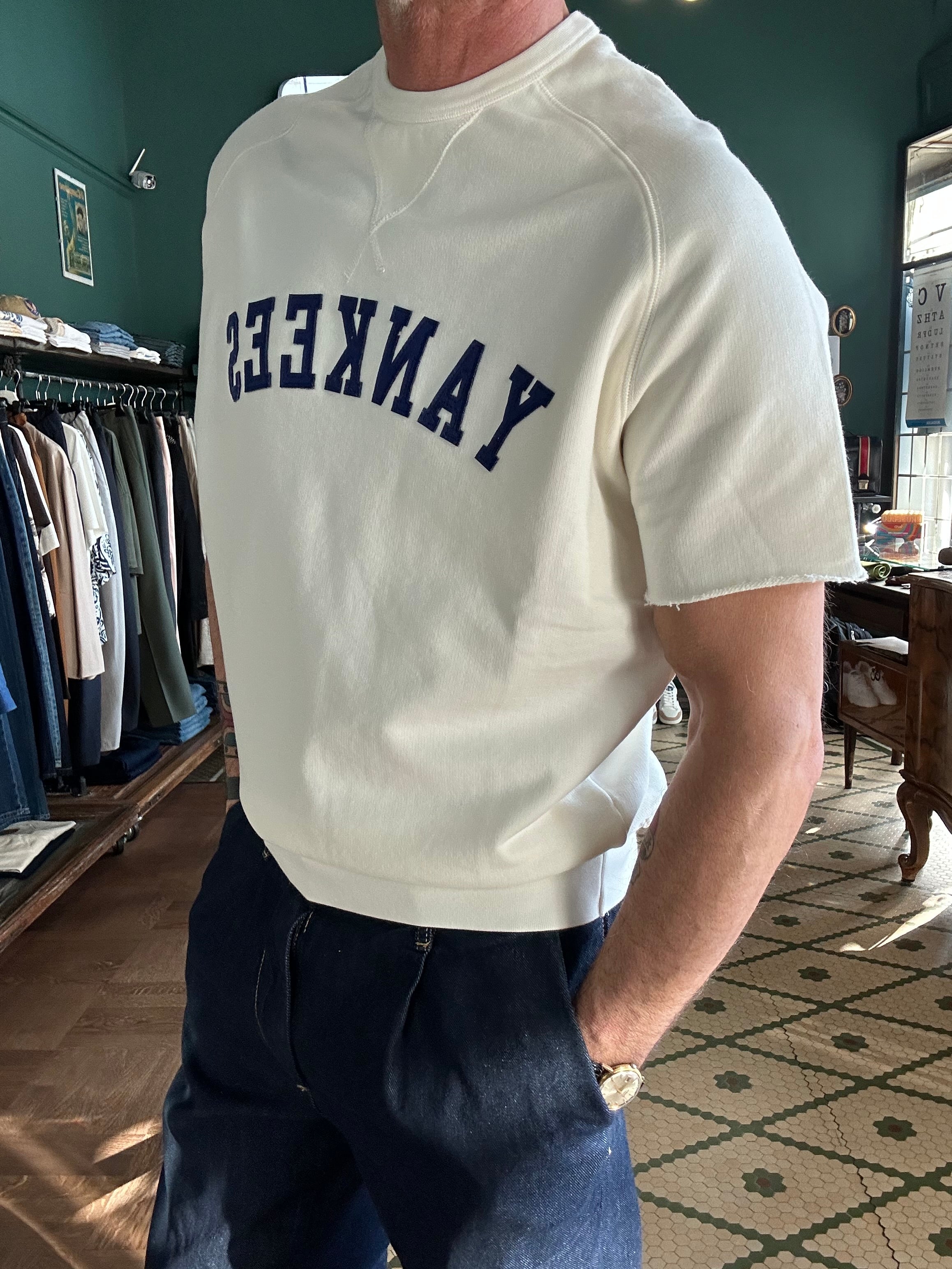 Felpa chesapeack’s mezza manica yankees