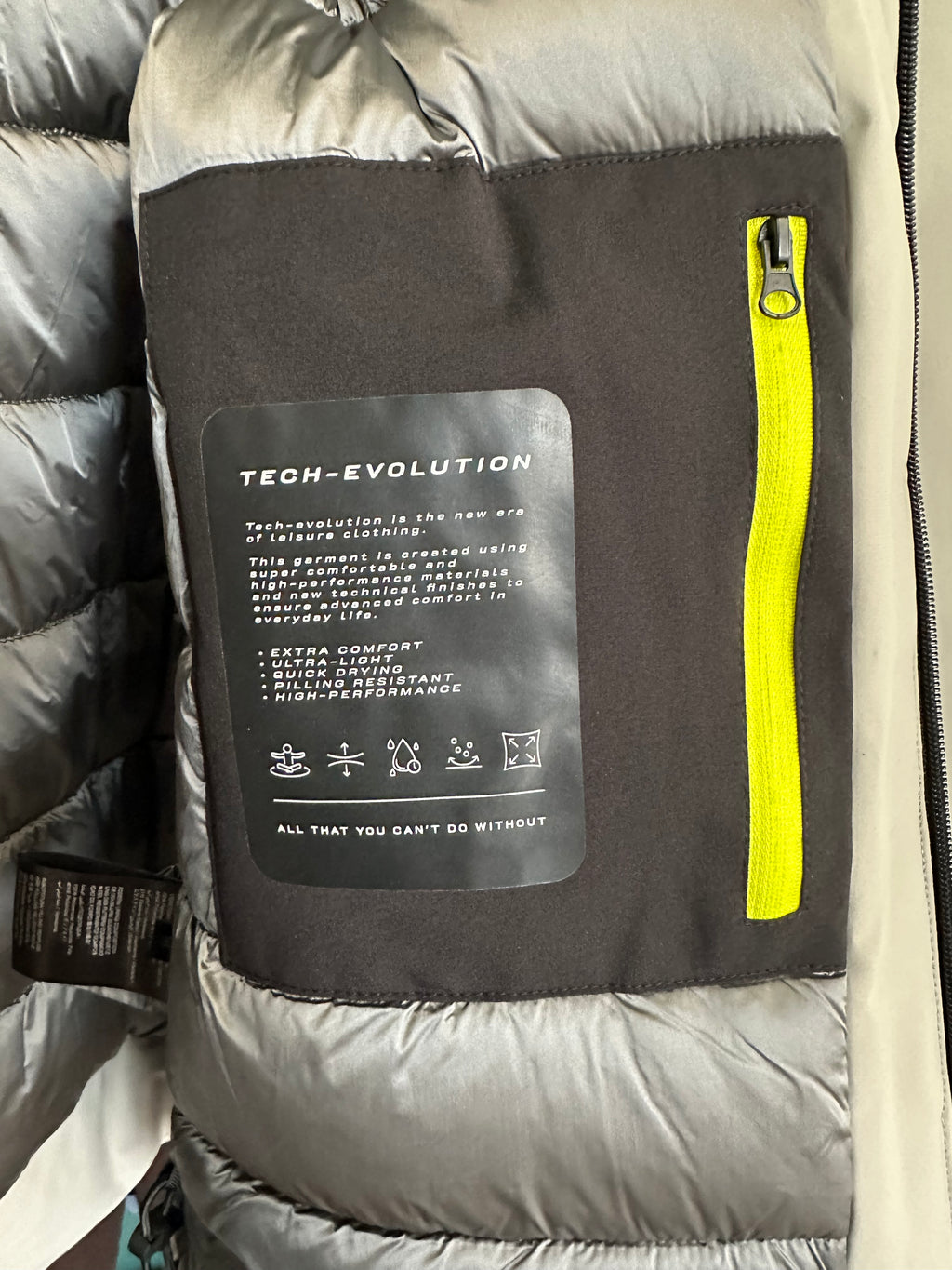 Giubbotto "copernico" tech imbottito