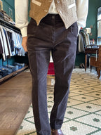 Pantalone Rio velluto coste con pence