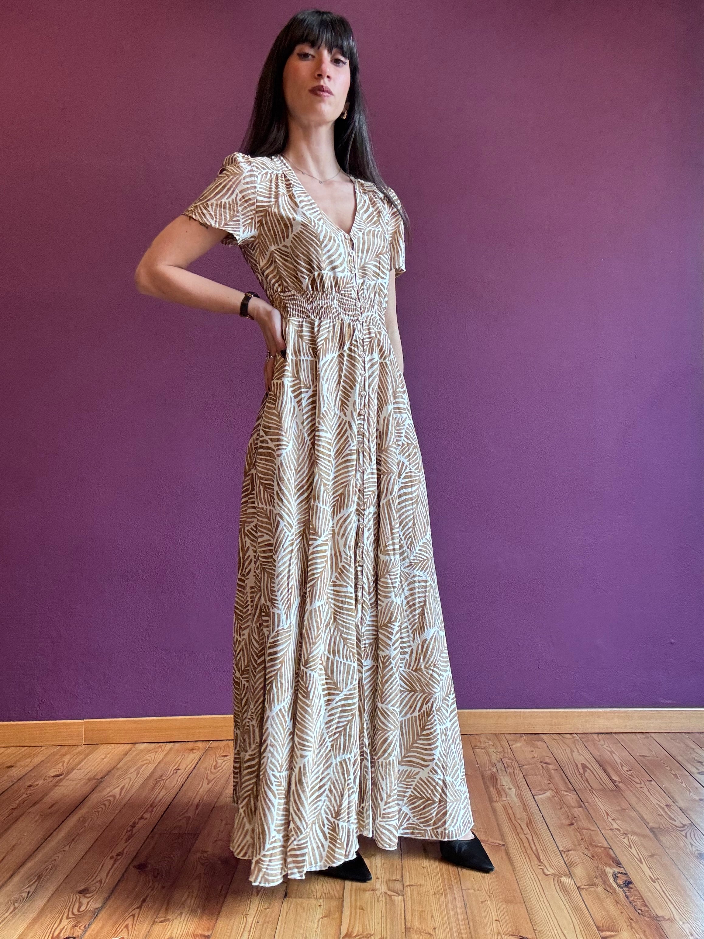 Vestito chemisier fantasia