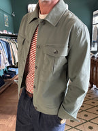 Camicia Casacca in cotone Made in Italy Dandy-abbigliamento