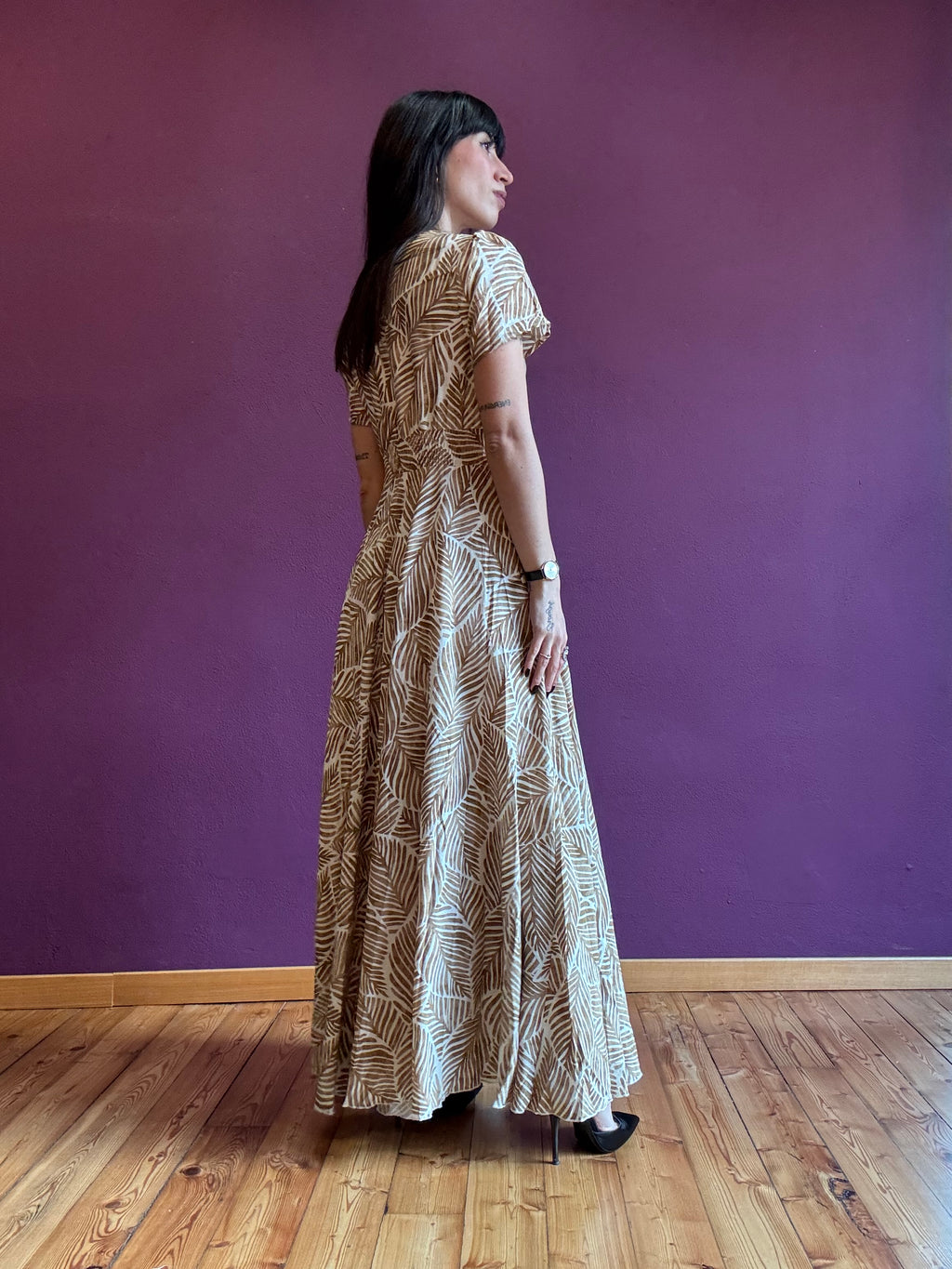 Vestito chemisier fantasia