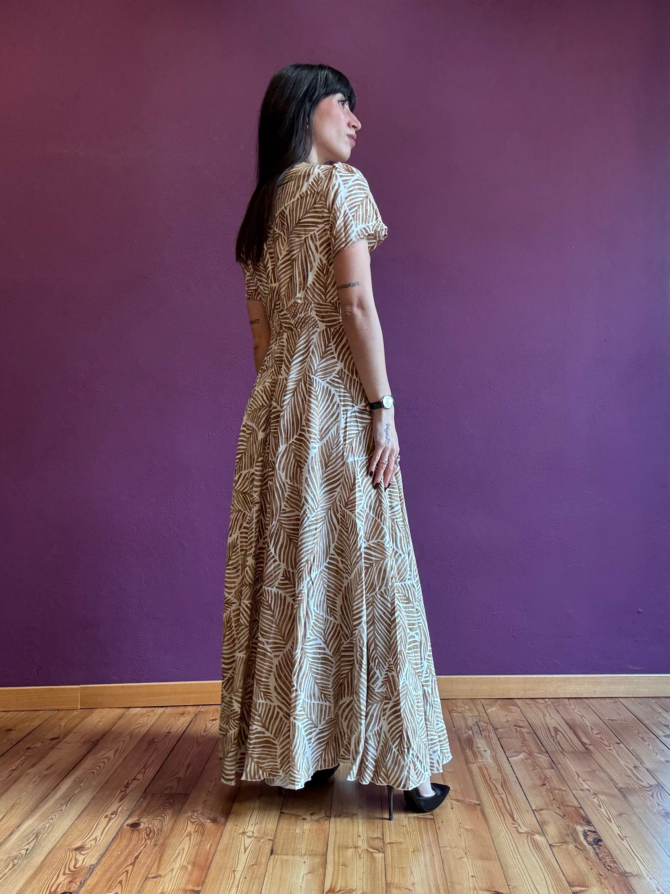 Vestito chemisier fantasia