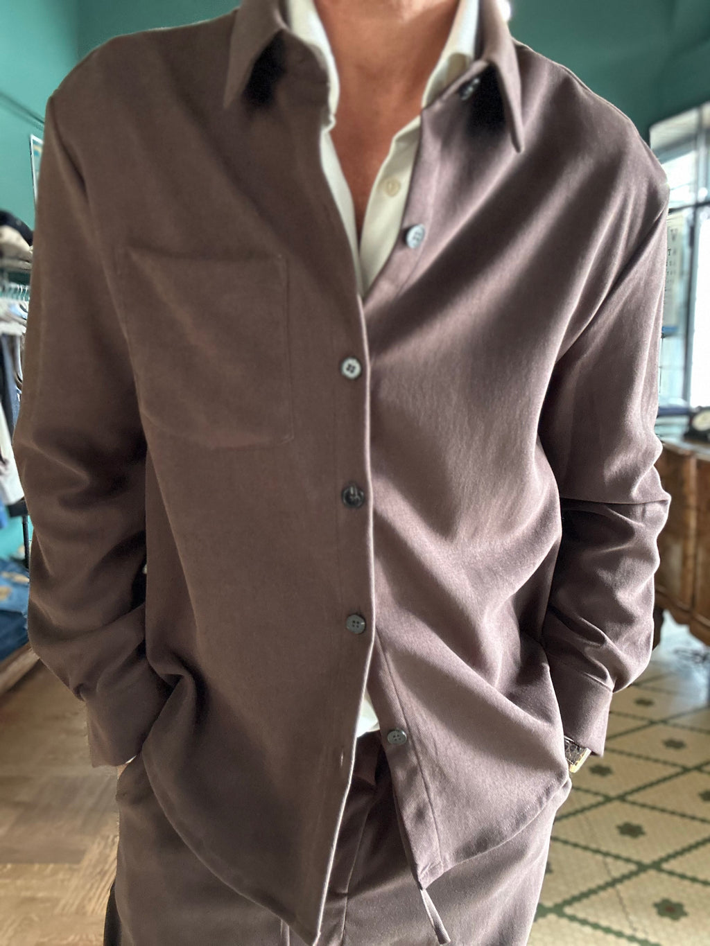 Camicia over shirt