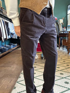 Pantalone Rio velluto coste con pence